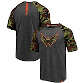 Washington Capitals Fanatics Branded Heathered GrayCamo Recon Camo Raglan T-Shirt,baseball caps,new era cap wholesale,wholesale hats